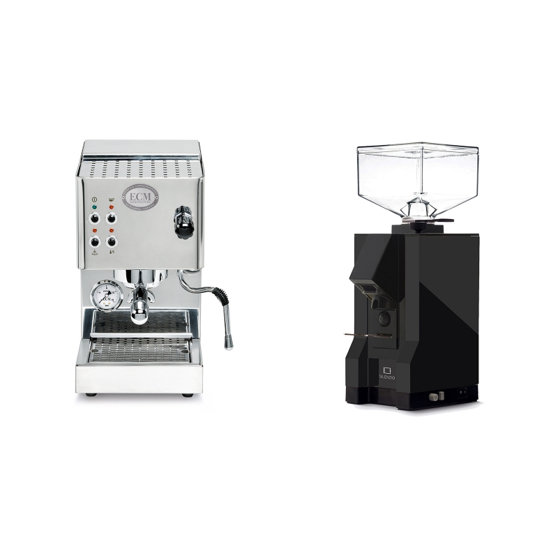 ECM Casa V + Eureka Mignon Silenzio, BL black ECM Casa V + Eureka Mignon Silenzio, BL black
