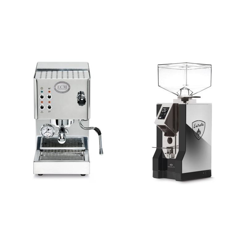 ECM Casa V + Eureka Mignon Specialita, NX black ECM Casa V + Eureka Mignon Specialita, NX black