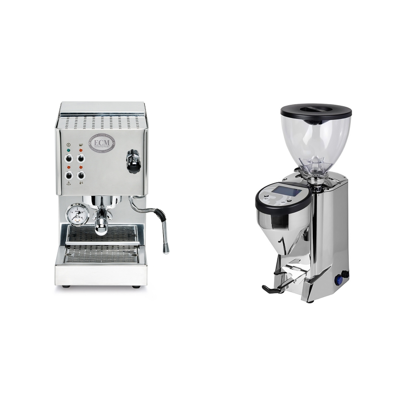 ECM Casa V + Rocket Espresso FAUSTO, nerez ECM Casa V + Rocket Espresso FAUSTO, nerez