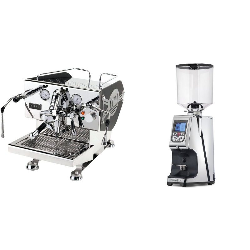 ECM Controvento + Eureka Atom Specialty 75, chrome ECM Controvento + Eureka Atom Specialty 75, chrome