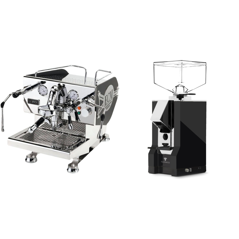 ECM Controvento + Eureka Mignon Classico, CR black ECM Controvento + Eureka Mignon Classico, CR black