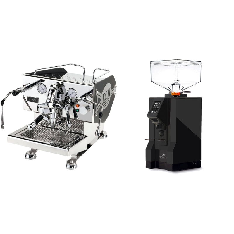 ECM Controvento + Eureka Mignon Perfetto, BL black ECM Controvento + Eureka Mignon Perfetto, BL black