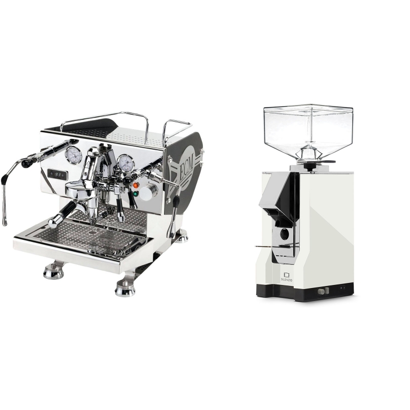 ECM Controvento + Eureka Mignon Silenzio, CR white ECM Controvento + Eureka Mignon Silenzio, CR white