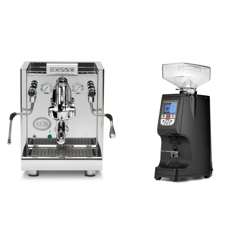 ECM Elektronika II Profi + Eureka Atom 60, black ECM Elektronika II Profi + Eureka Atom 60, black