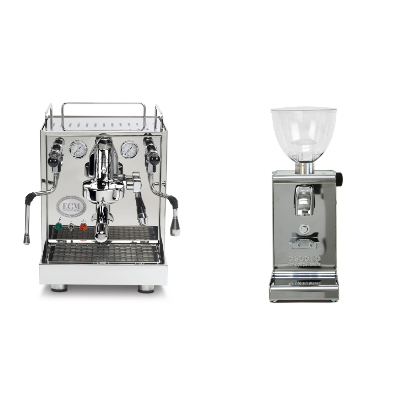ECM Mechanika IV Profi + Ascaso i-steel, lesk ECM Mechanika IV Profi + Ascaso i-steel, lesk