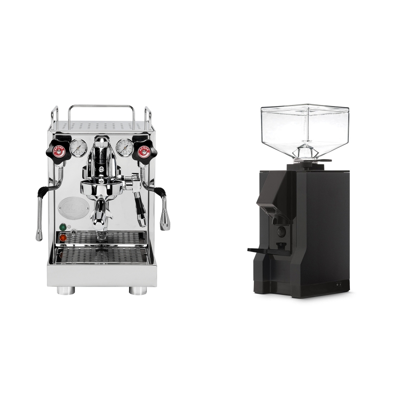ECM Mechanika V Slim + Eureka Mignon Manuale, BL black ECM Mechanika V Slim + Eureka Mignon Manuale, BL black