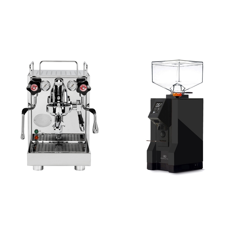 ECM Mechanika V Slim + Eureka Mignon Perfetto, BL black ECM Mechanika V Slim + Eureka Mignon Perfetto, BL black