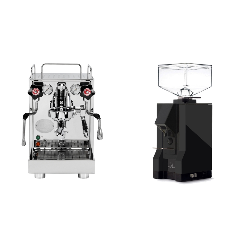 ECM Mechanika V Slim + Eureka Mignon Silenzio, BL black ECM Mechanika V Slim + Eureka Mignon Silenzio, BL black