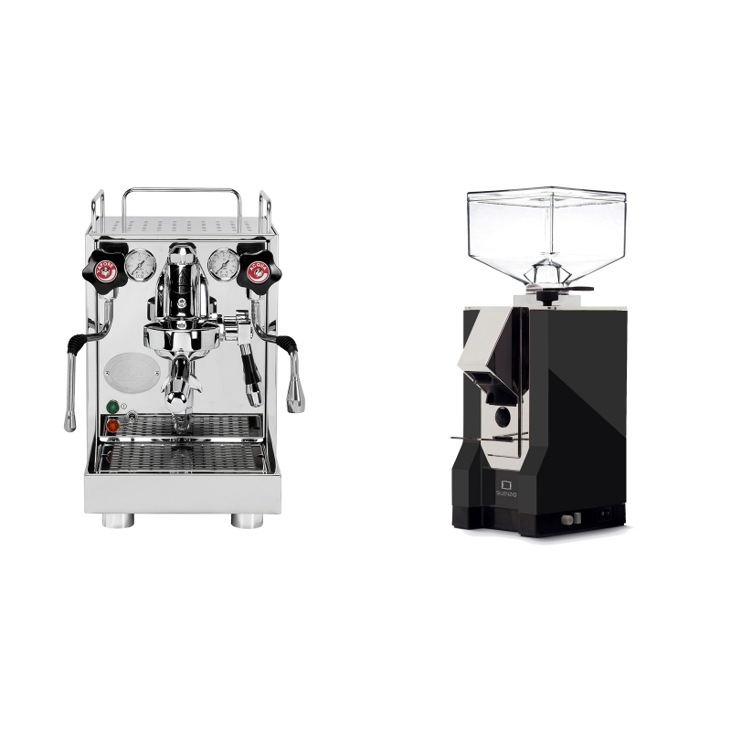ECM Mechanika V Slim + Eureka Mignon Silenzio, CR black ECM Mechanika V Slim + Eureka Mignon Silenzio, CR black