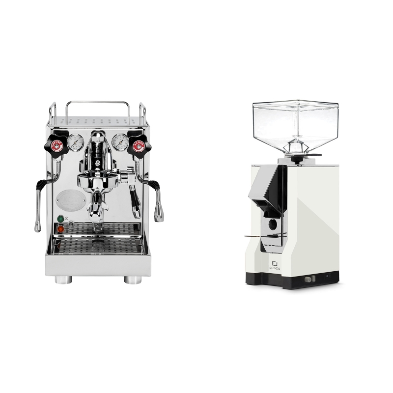 ECM Mechanika V Slim + Eureka Mignon Silenzio, CR white ECM Mechanika V Slim + Eureka Mignon Silenzio, CR white