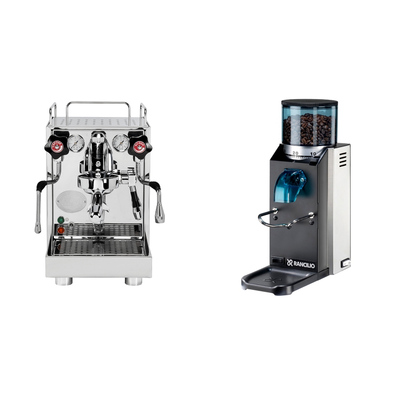 ECM Mechanika V Slim + Rancilio Rocky Doserless ECM Mechanika V Slim + Rancilio Rocky Doserless