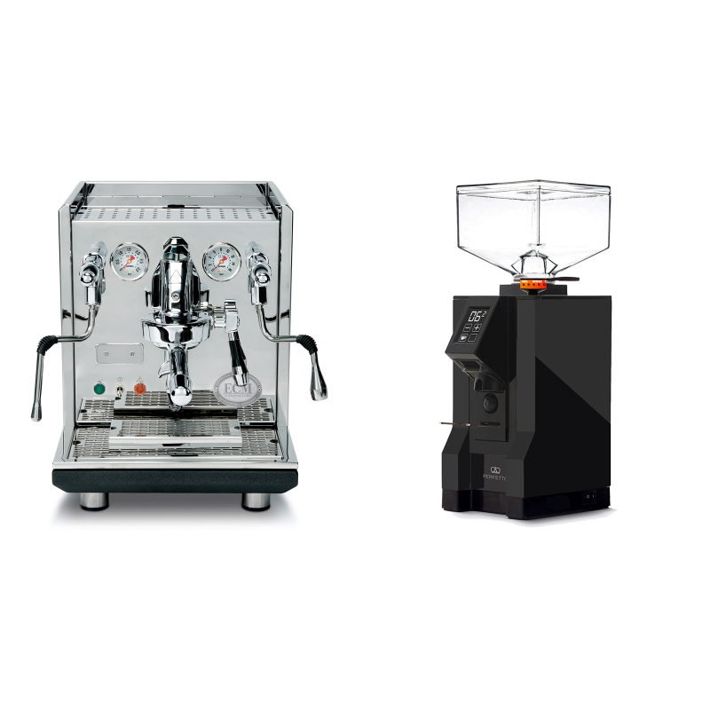 ECM Synchronika + Eureka Mignon Perfetto, BL black ECM Synchronika + Eureka Mignon Perfetto, BL black