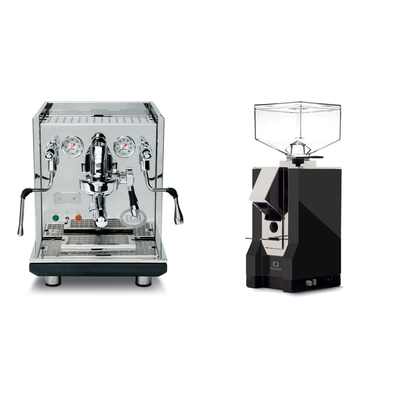 ECM Synchronika + Eureka Mignon Silenzio, CR black ECM Synchronika + Eureka Mignon Silenzio, CR black