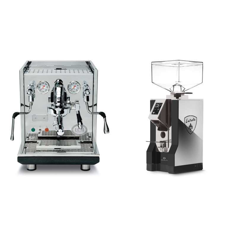 ECM Synchronika + Eureka Mignon Specialita, NX black ECM Synchronika + Eureka Mignon Specialita, NX black