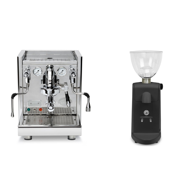 ECM Technika V Profi PID + Ascaso i-mini i1, černá ECM Technika V Profi PID + Ascaso i-mini i1, černá