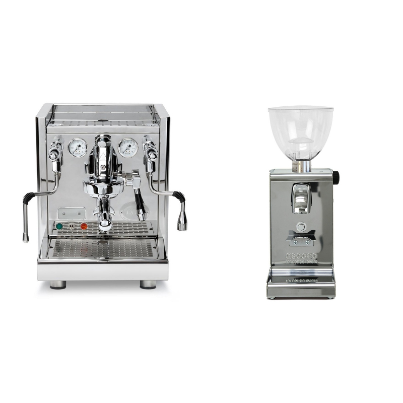 ECM Technika V Profi PID + Ascaso i-steel, lesk ECM Technika V Profi PID + Ascaso i-steel, lesk
