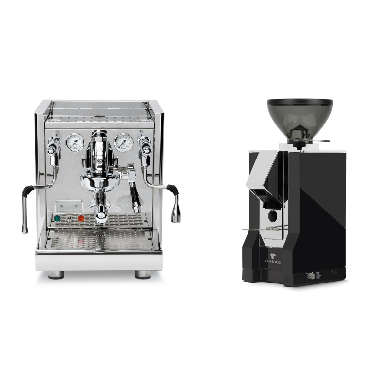 ECM Technika V Profi PID + Eureka Mignon Classico, CR black ECM Technika V Profi PID + Eureka Mignon Classico, CR black
