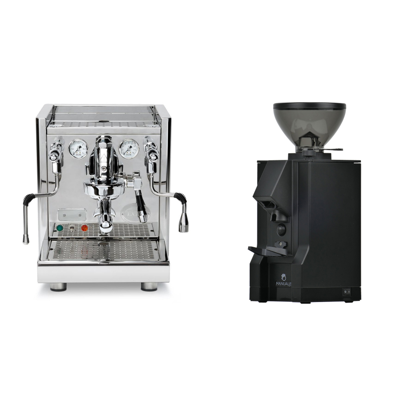 ECM Technika V Profi PID + Eureka Mignon Manuale, BL black ECM Technika V Profi PID + Eureka Mignon Manuale, BL black