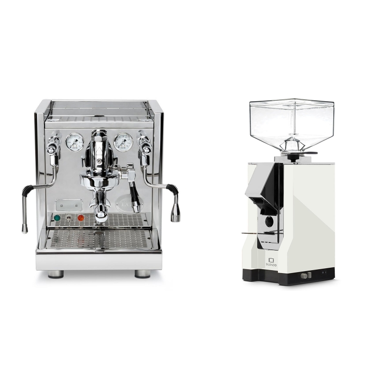 ECM Technika V Profi PID + Eureka Mignon Silenzio, CR white ECM Technika V Profi PID + Eureka Mignon Silenzio, CR white
