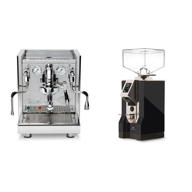 ECM Technika V Profi PID + Eureka Mignon Specialita, CR black ECM Technika V Profi PID + Eureka Mignon Specialita, CR black