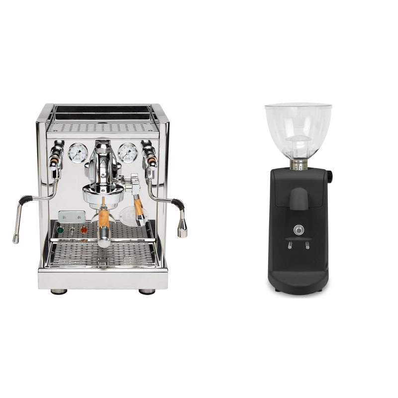 ECM Technika V Profi PID, oliva + Ascaso i-mini i1, černá ECM Technika V Profi PID, oliva + Ascaso i-mini i1, černá