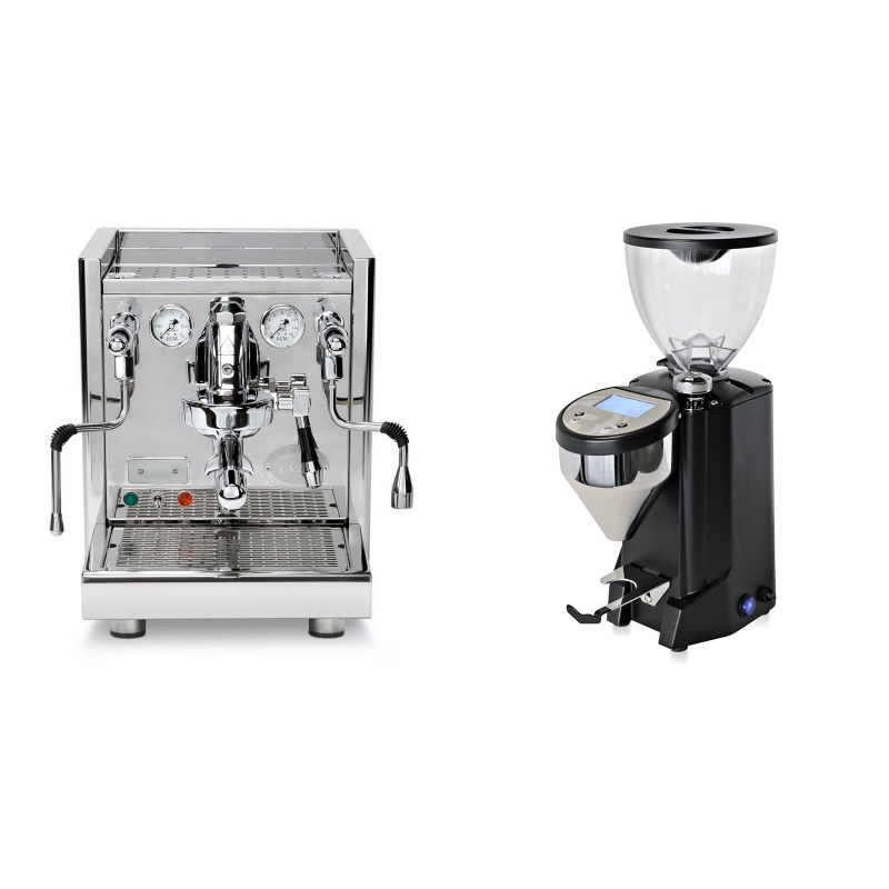 ECM Technika V Profi PID + Rocket Espresso FAUSTO, černý ECM Technika V Profi PID + Rocket Espresso FAUSTO, černý