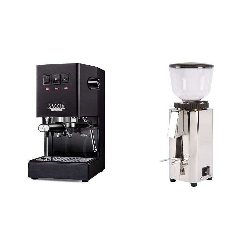Gaggia New Classic, black + ECM C-Manuale 54 Gaggia New Classic, black + ECM C-Manuale 54