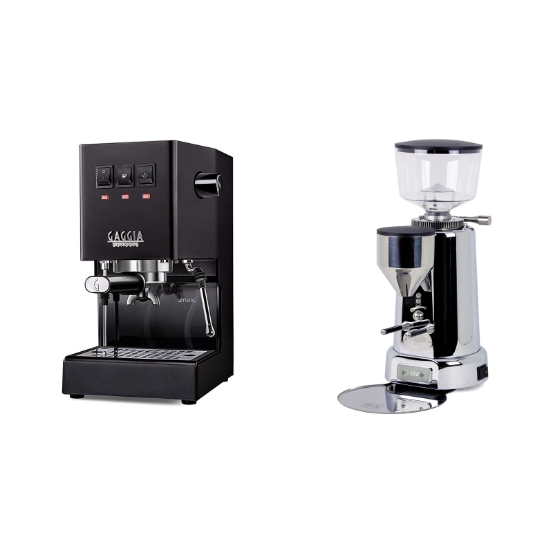 Gaggia New Classic, black + ECM V-Titan 64 Gaggia New Classic, black + ECM V-Titan 64