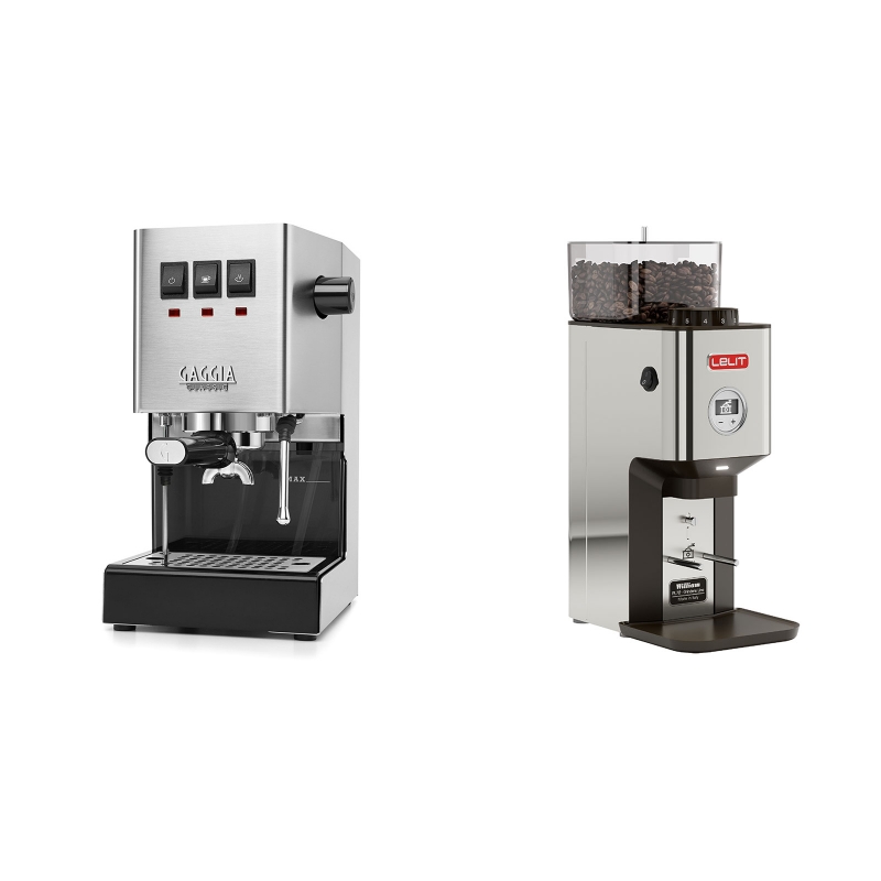 Gaggia New Classic BC + Lelit William PL72-P Gaggia New Classic BC + Lelit William PL72-P