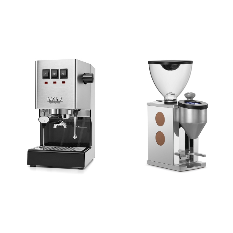 Gaggia New Classic BC + Rocket Espresso FAUSTINO, copper Gaggia New Classic BC + Rocket Espresso FAUSTINO, copper