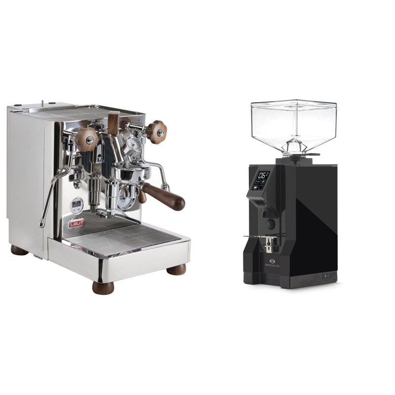 Lelit Bianca PL162T + Eureka Mignon Specialita, BL black Lelit Bianca PL162T + Eureka Mignon Specialita, BL black