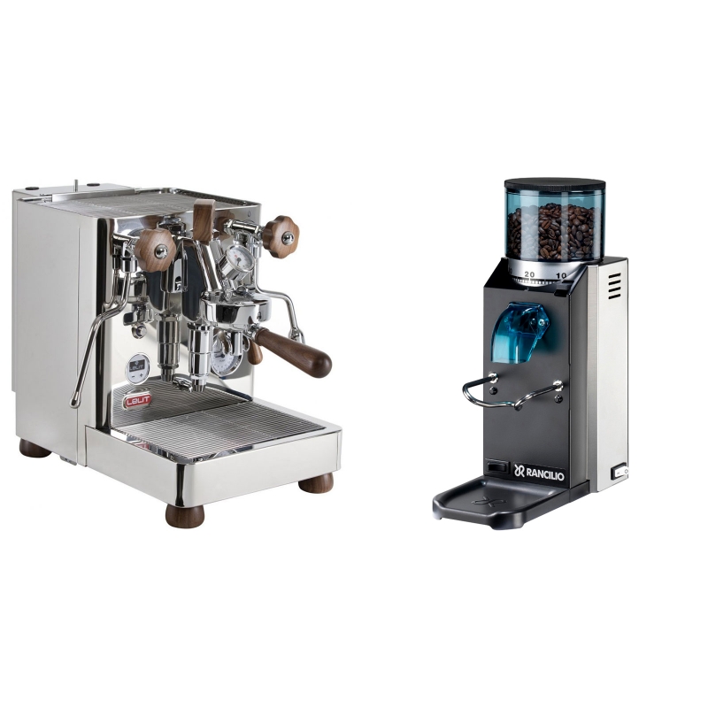 Lelit Bianca PL162T + Rancilio Rocky Doserless Lelit Bianca PL162T + Rancilio Rocky Doserless