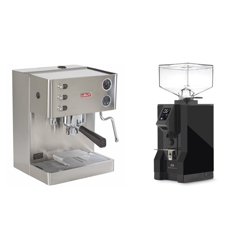 Lelit Elizabeth PL92T + Eureka Mignon Specialita, BL black Lelit Elizabeth PL92T + Eureka Mignon Specialita, BL black