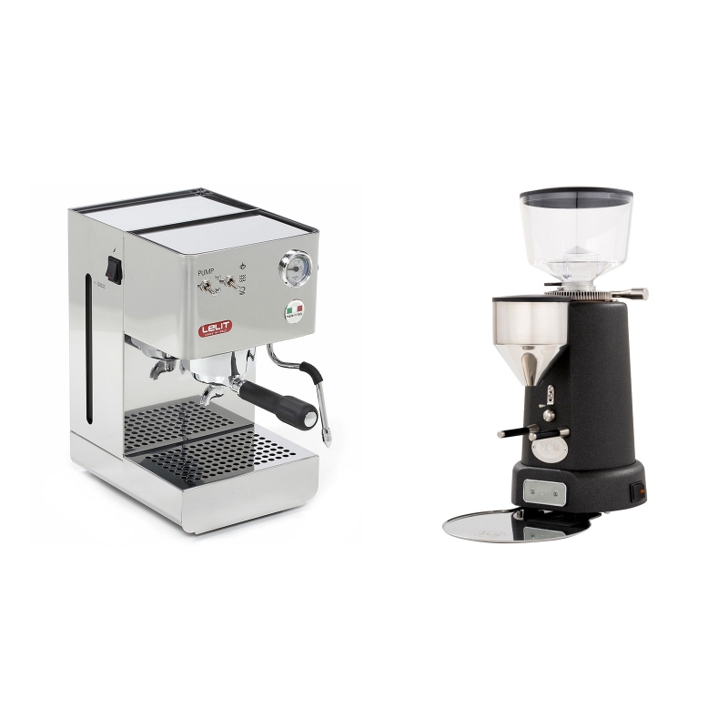 Lelit Glenda PL41PLUS + ECM V-Titan 64, anthracite Lelit Glenda PL41PLUS + ECM V-Titan 64, anthracite