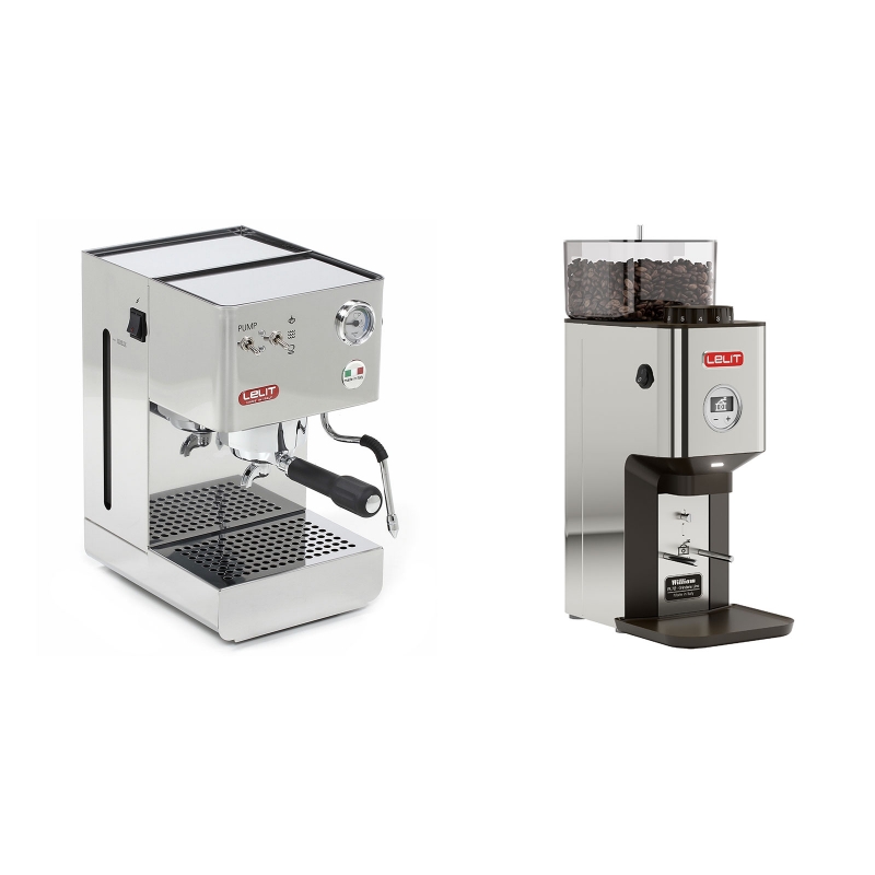 Lelit Glenda PL41PLUS + Lelit William PL72-P Lelit Glenda PL41PLUS + Lelit William PL72-P
