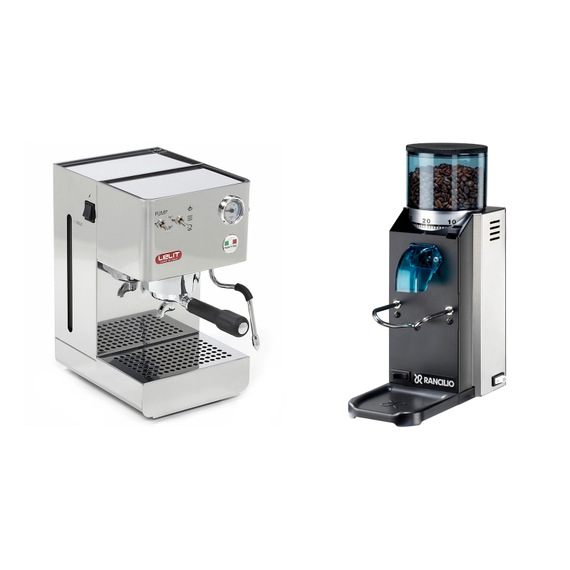 Lelit Glenda PL41PLUS + Rancilio Rocky Doserless Lelit Glenda PL41PLUS + Rancilio Rocky Doserless