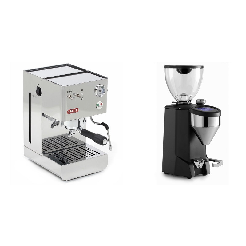 Lelit Glenda PL41PLUS + Rocket Espresso FAUSTO 2.1, black Lelit Glenda PL41PLUS + Rocket Espresso FAUSTO 2.1, black