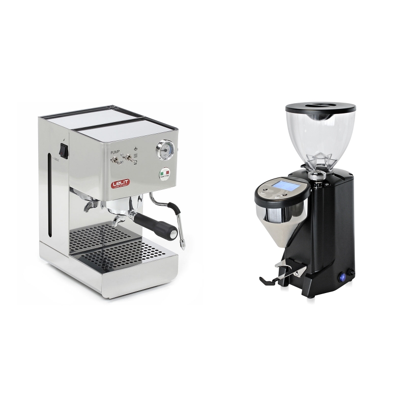Lelit Glenda PL41PLUS + Rocket Espresso FAUSTO, black Lelit Glenda PL41PLUS + Rocket Espresso FAUSTO, black