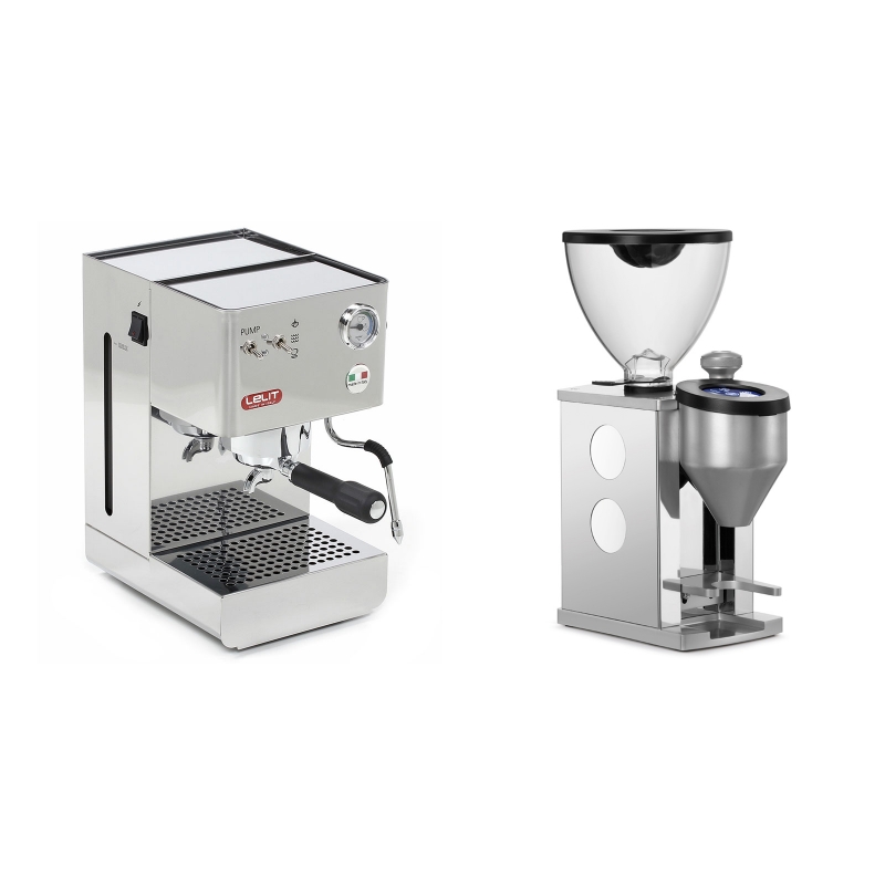 Lelit Glenda PL41PLUS + Rocket Espresso FAUSTINO, white Lelit Glenda PL41PLUS + Rocket Espresso FAUSTINO, white