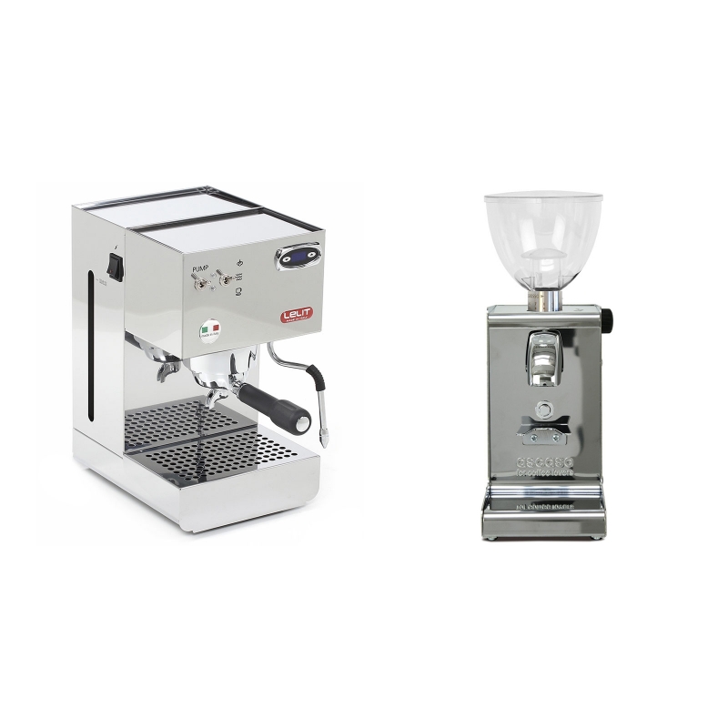 Lelit Glenda PL41PLUST + Ascaso i-steel, lesk Lelit Glenda PL41PLUST + Ascaso i-steel, lesk