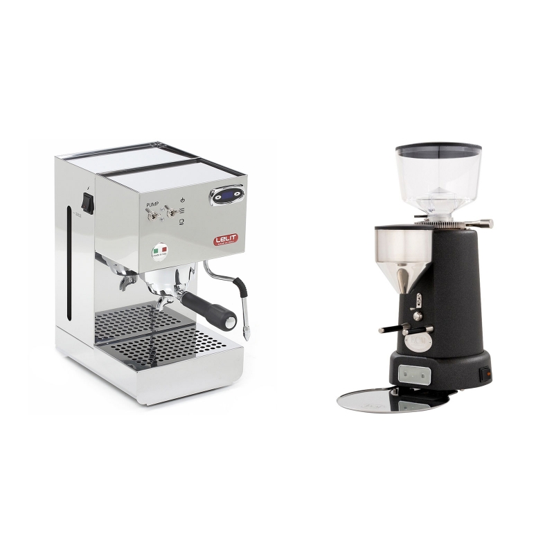 Lelit Glenda PL41PLUST + ECM V-Titan 64, anthracite Lelit Glenda PL41PLUST + ECM V-Titan 64, anthracite