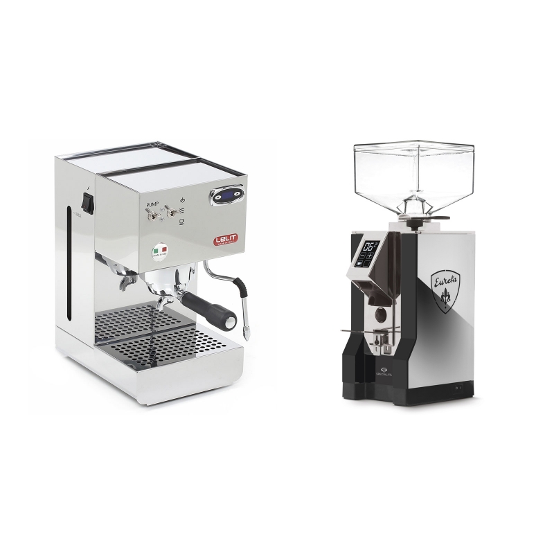 Lelit Glenda PL41PLUST + Eureka Mignon Specialita, NX black Lelit Glenda PL41PLUST + Eureka Mignon Specialita, NX black