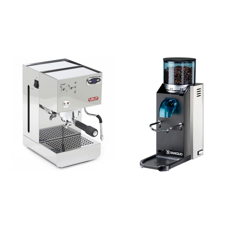 Lelit Glenda PL41PLUST + Rancilio Rocky Doserless Lelit Glenda PL41PLUST + Rancilio Rocky Doserless