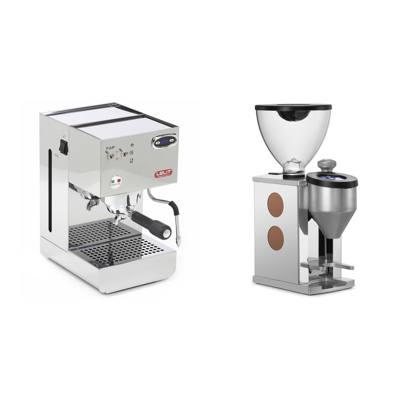 Lelit Glenda PL41PLUST + Rocket Espresso FAUSTINO, copper Lelit Glenda PL41PLUST + Rocket Espresso FAUSTINO, copper