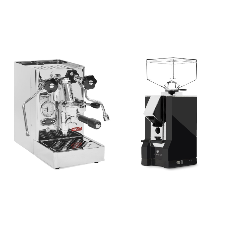 Lelit Mara PL62T + Eureka Mignon Classico, CR black Lelit Mara PL62T + Eureka Mignon Classico, CR black