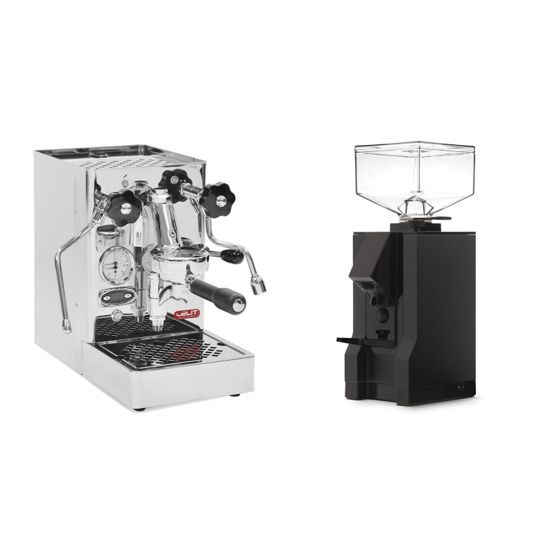 Lelit Mara PL62T + Eureka Mignon Manuale, BL black Lelit Mara PL62T + Eureka Mignon Manuale, BL black
