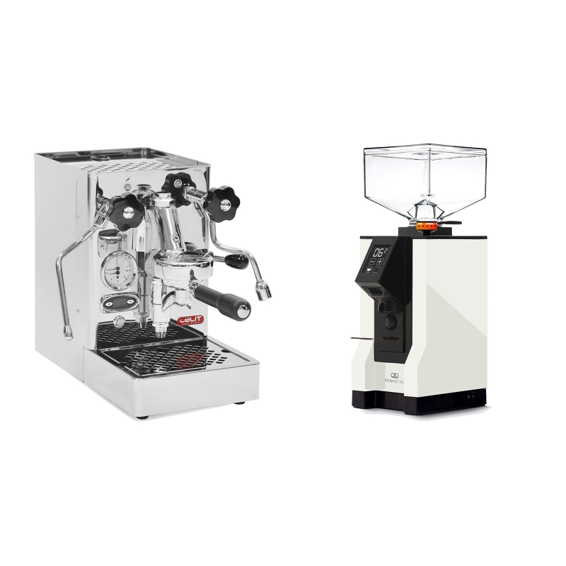 Lelit Mara PL62T + Eureka Mignon Perfetto, BL white Lelit Mara PL62T + Eureka Mignon Perfetto, BL white