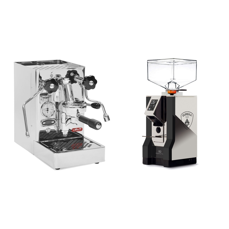 Lelit Mara PL62T + Eureka Mignon Perfetto, NX black Lelit Mara PL62T + Eureka Mignon Perfetto, NX black