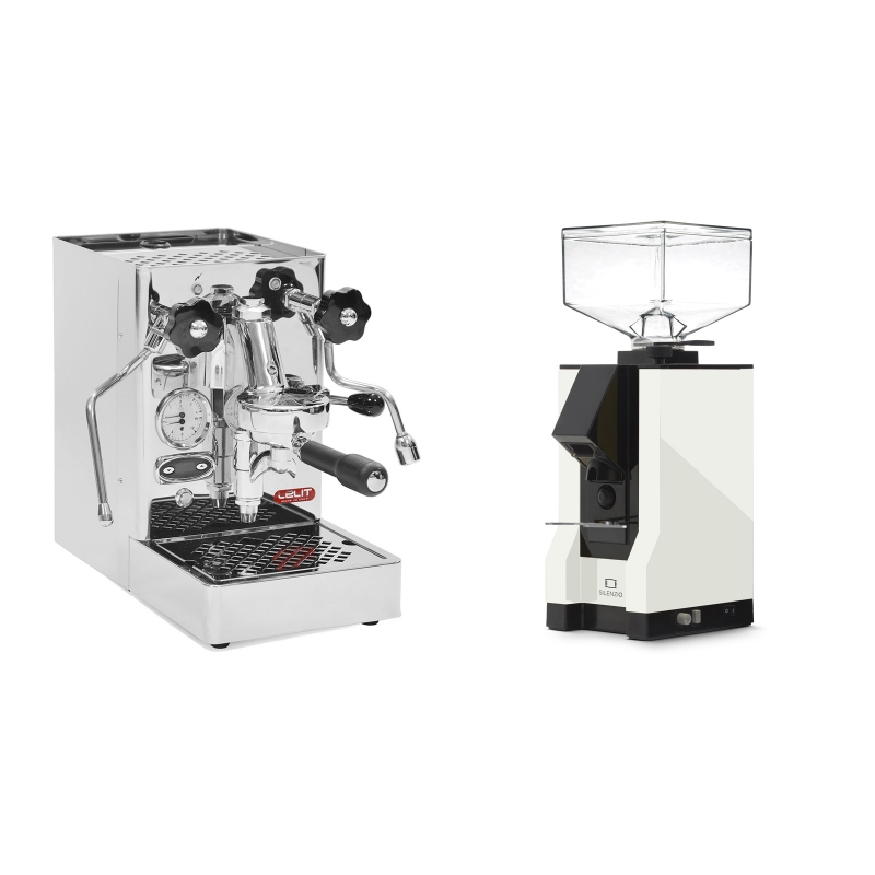 Lelit Mara PL62T + Eureka Mignon Silenzio, BL white Lelit Mara PL62T + Eureka Mignon Silenzio, BL white