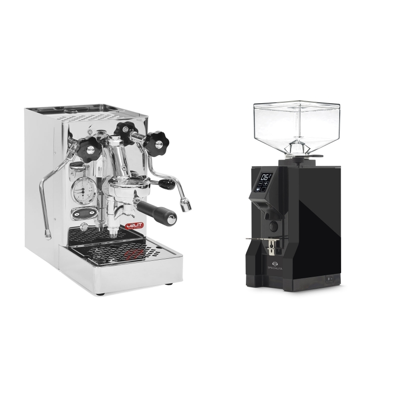 Lelit Mara PL62T + Eureka Mignon Specialita, BL black Lelit Mara PL62T + Eureka Mignon Specialita, BL black